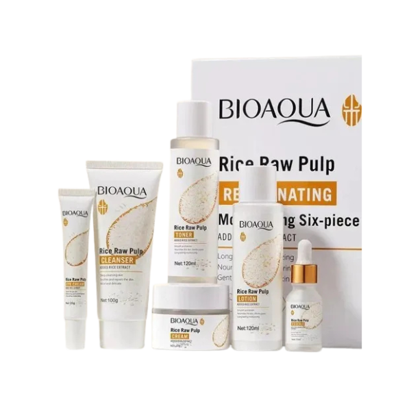 Rejuvenecedor Facial Bioaqua (Kit completo de 6 Piezas)